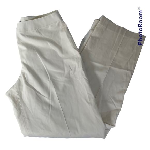 Lafayette 148 Barrow white pants sz 14